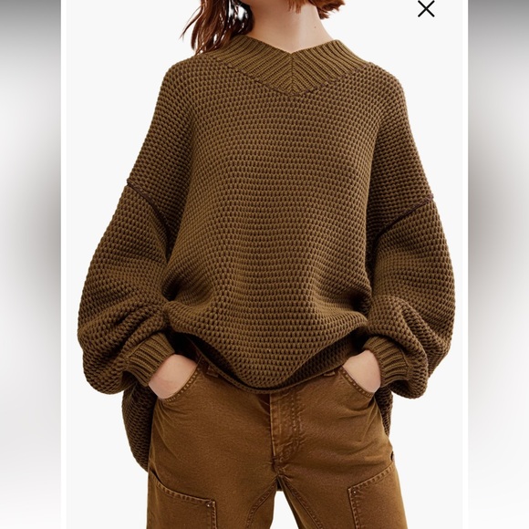 Free People Maisie Oversize Sweater - Picture 2 of 14